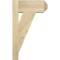 Ekena Millwork Traditional Craftsman Rough Sawn Outlooker, Douglas Fir, 6"W x 12"D x 20"H OUT06X12X20TRA04RDF - alternate 4